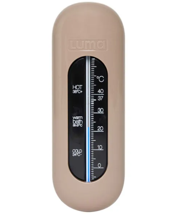 BADTHERMOMETER, analoog, Desert Taupe, Bath thermometer, ovaal, waterdicht, thermometer, 2023