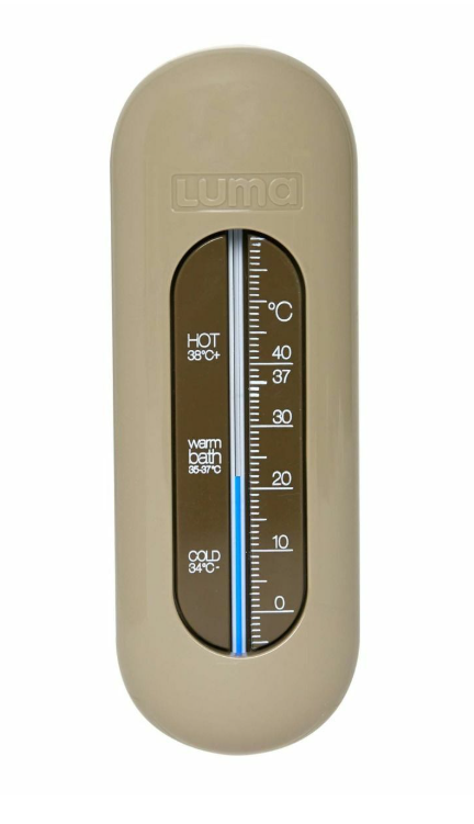 BADTHERMOMETER, analoog, Olive Green, Bath thermometer, ovaal, waterdicht, thermometer, 2023