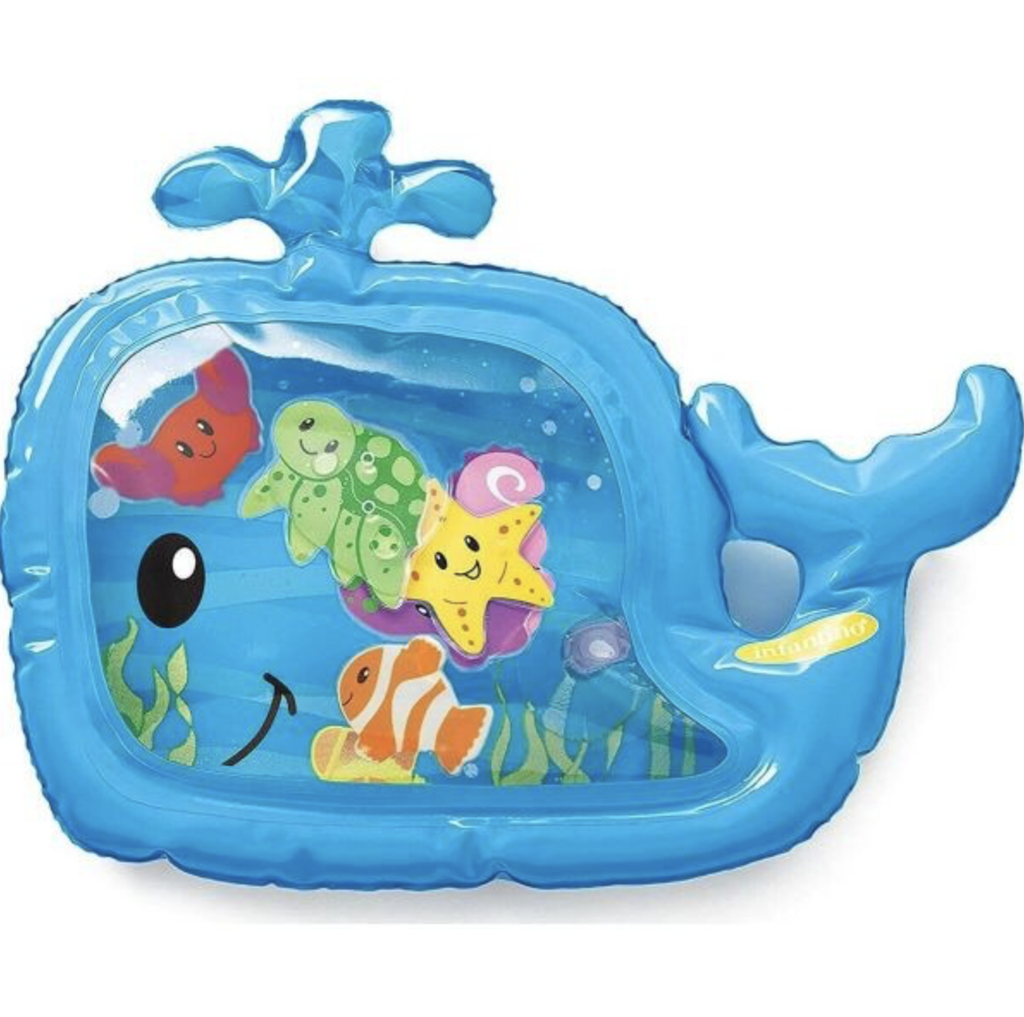 Infantino | Speeltapijt Zonder Speelboog Pat & Play Wat Mat Whale Blauw +3M