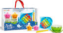 BADSPEELGOED, Bath Beats Gift Set, multikleur, kunststof, gift set bevat: Dingray xylophone en Octodrum