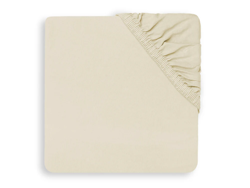 [424629] HOESLAKEN, 40/50x80/90cm, ivory, ecru, vr wieg/draagmand, uni, jersey, 100% katoen, 1 stuk(s), 2021-2022