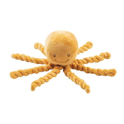 [399527] PLUCHE KNUFFEL, Cuddly, Lapidou ochre, geel, octopus, uni, 28 cm, textiel, vanaf 0 maand, 2024