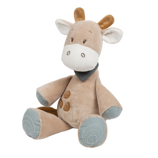 [425433] Nattou | Pluche knuffel Cuddly Luna the giraffe Luna & Axel  groen/bruin 30cm