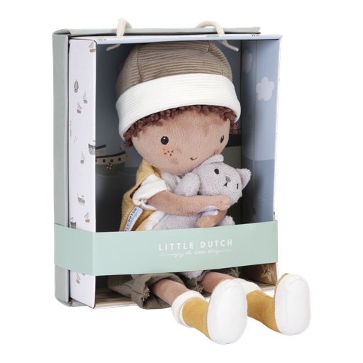 [433149] Little Dutch | Pluche Knuffel Knuffelpop Jake Textiel H35cm +12M