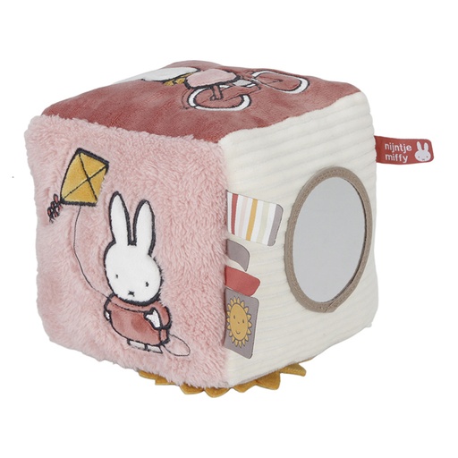 [462159] Little Dutch | Kubus Nijntje Fluffy Pink +0M 