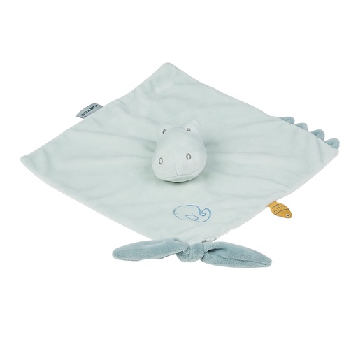 [456114] Nattou | Knuffeldoek / Doudou Romeo the crocodile Romeo, Jules & Sally groen