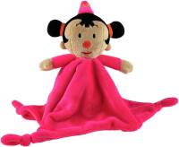 [457669] KNUFFELDOEK/DOUDOU, Bumbina, Bumba, roze, uni, textiel, vanaf 0 maand