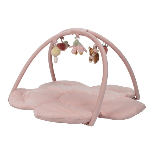 [490520] Little Dutch | Speeltapijt met Speelboog Fairy Garden Roze +0M