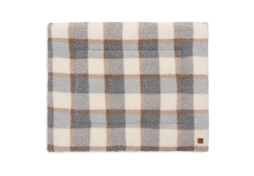 [510684] Playpen Mat 75x95cm Check Boucle