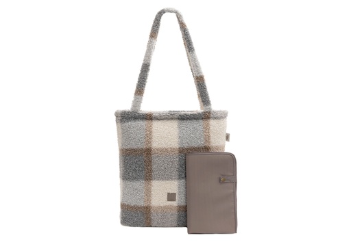 [510704] Jollein | Luiertas shopper check boucle