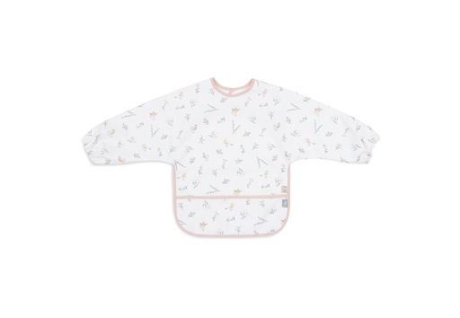 [510726] Bib Waterproof with Sleeves Lovely Birds