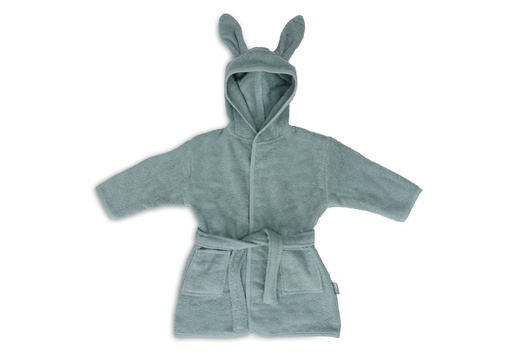 [510766] Bathrobe 3-4 year Sea Green