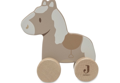 [510782] Jollein | Houten paard op wielen nostalgic ride