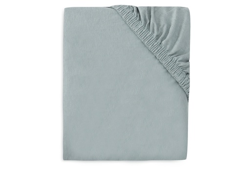 [510803] Fitted Sheet Jersey 60x120cm Sea Green