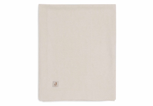 [510811] Jollein | Deken Cosy Knit Ivory 75x100cm