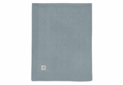 [510813] Jollein | Deken Cosy Knit Sea Green 75x100cm