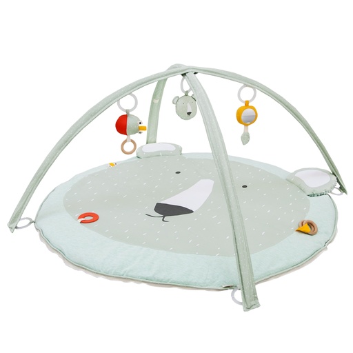 [349699] SPEELTAPIJT MET SPEELBOOG, Alice & Pomme, Playmat with arches, roze|ecru, textiel, +muziek, 0M (kopie)