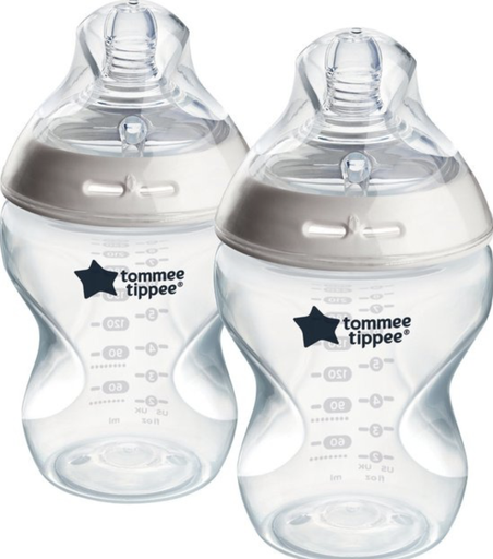 [257146] Tommy Tippee | Breedhalsfles XL Twin Pack 260ml