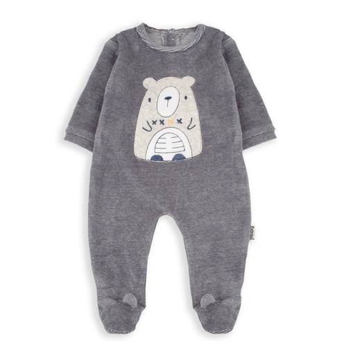 Babybol | Pyjama 1-delig Velours Just Bear Friends