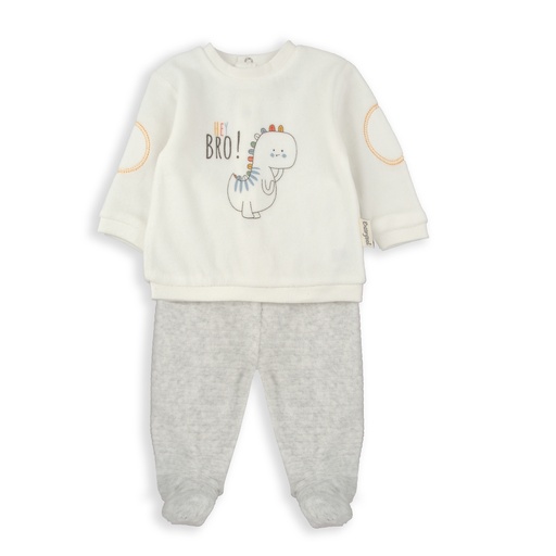 Babybol | Pyjama 2-delig Velours Happy Dinos