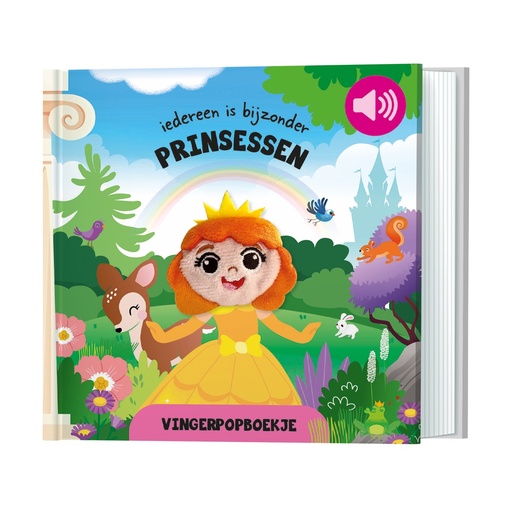 [531240] De Lantaarn | Boek Vingerpopboekjes Prinsessen