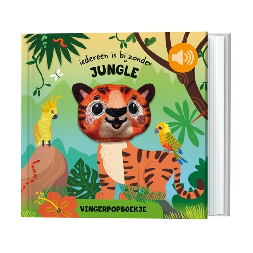 [531398] De Lantaarn | Boek Vingerpopboekjes Jungle