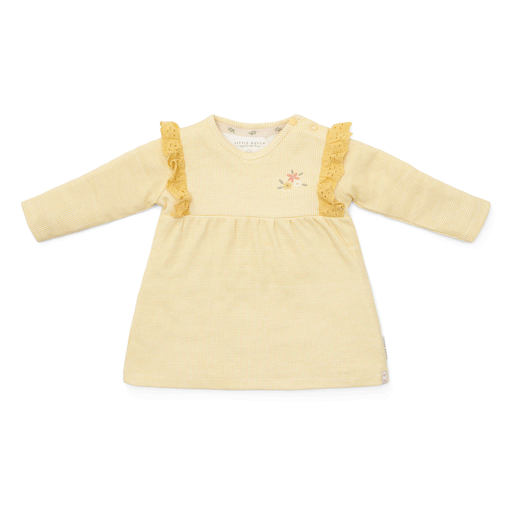 Little Dutch | Jurk Little Farm Warm Yellow Check 