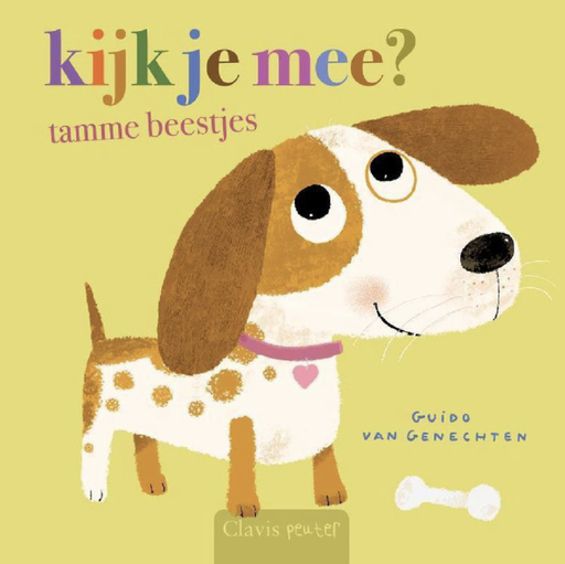 [411224] Clavis | Boek Kijk Je Mee? Tamme Beestjes