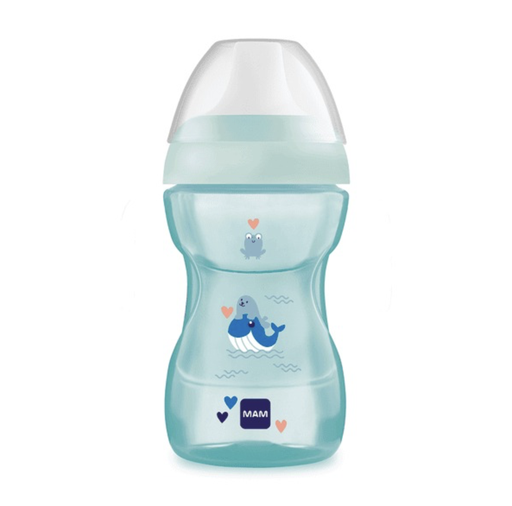 [462994] DRINKBEKER, 270 ml, Fun To Drink Cup, boy, blauw, print, kunststof, deksel, drinktuit, 1 stuk(s), 2023/2024