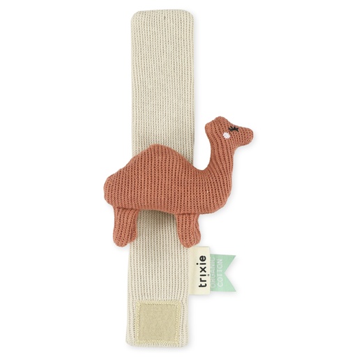 [439109] Trixie | Rammelaar Wrist rattle Camel bruin/ecru 18cm