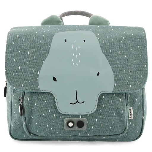 [440068] Trixie | Boekentas Satchel Mr. Hippo School blauw