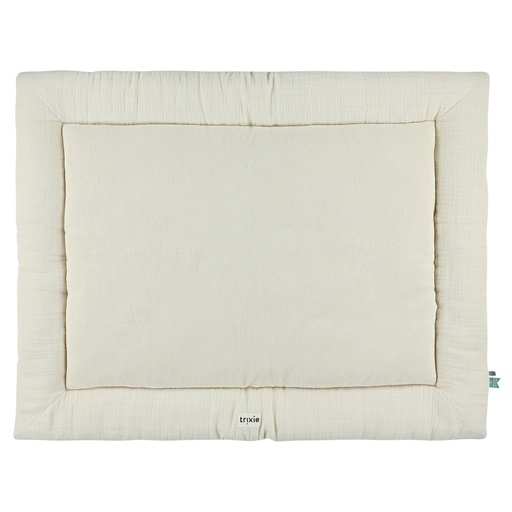 [475672] PARKLEGGER, 75x95cm, Bliss beige, ecru, uni/uni, tetra/tetra, bio katoen, kadermodel, (006), 2023-2024