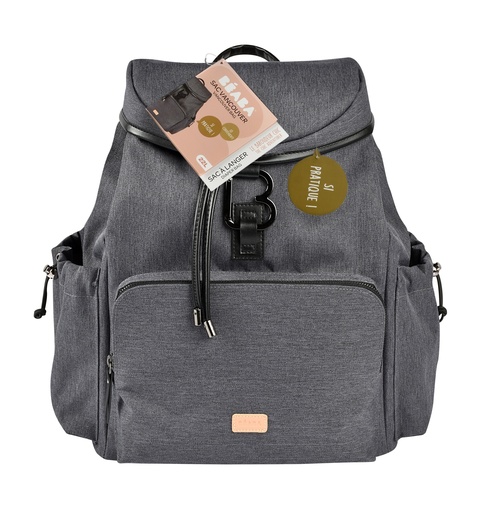 [442258] Beaba | Verzorgingstas Backpack Vancouver Dark Grey