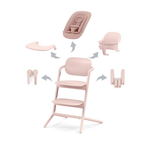 [440861] Cybex | Eetstoel Lemo 4 in 1 Pearl Pink