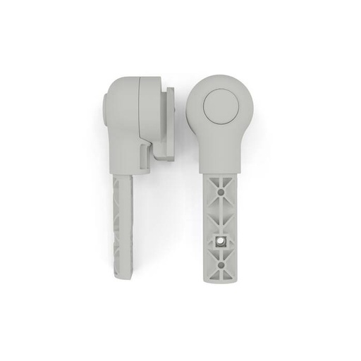 [440880] ADAPTER, Adapter Set, light grey, vr Bouncer op eetst. Lemo te bev./verleng- stukken vr op poten v. eetst. te bev.